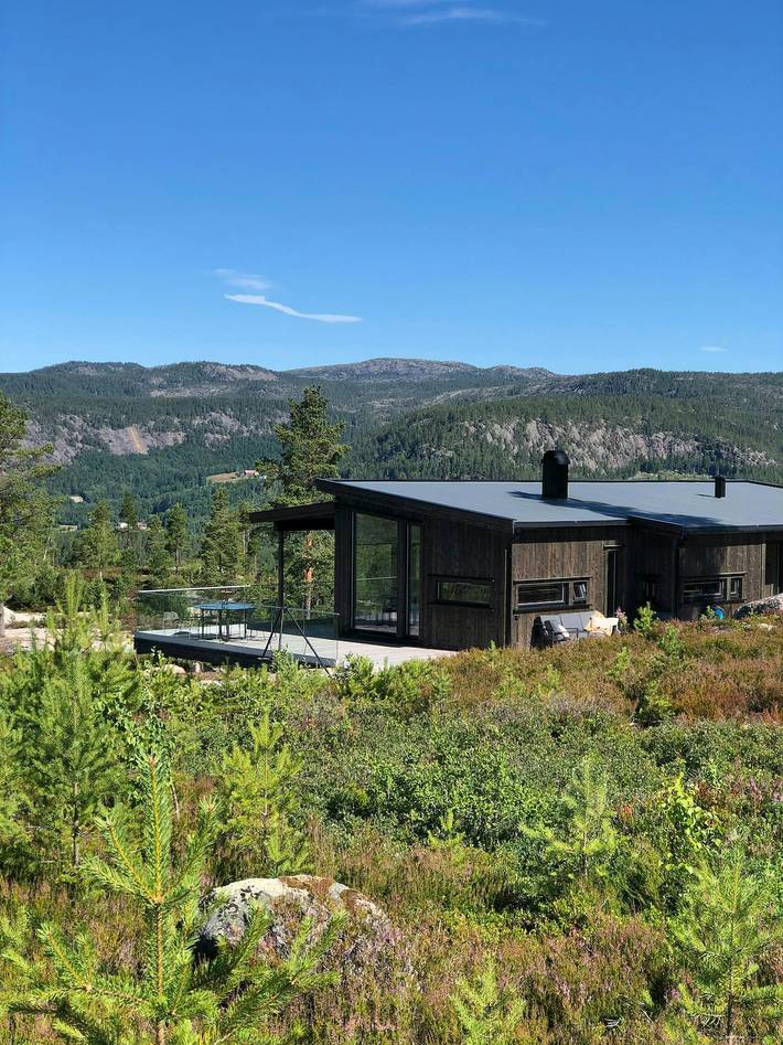 Ferienhaus für 9 Personen, mit Terrasse