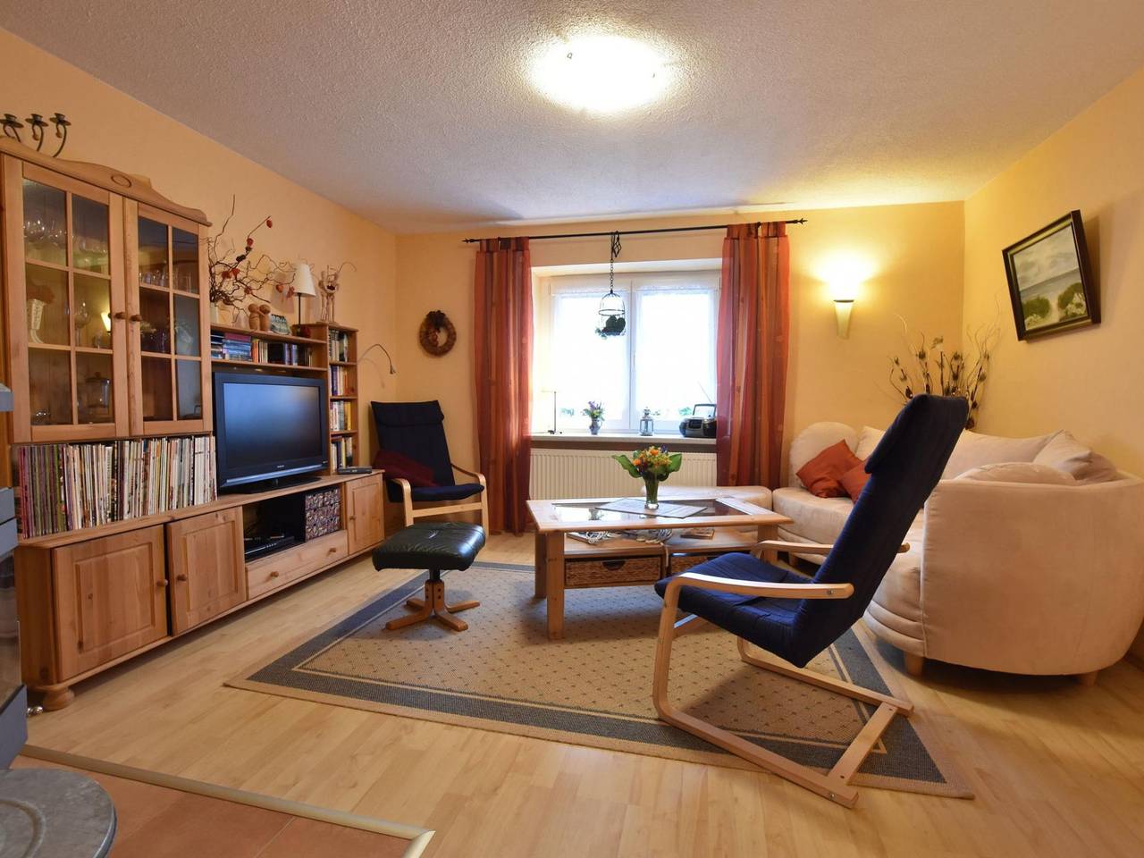 Ganze Wohnung, Pretty Apartment in Am Salzhaff with Fireplace in Rakow, Salzhaff