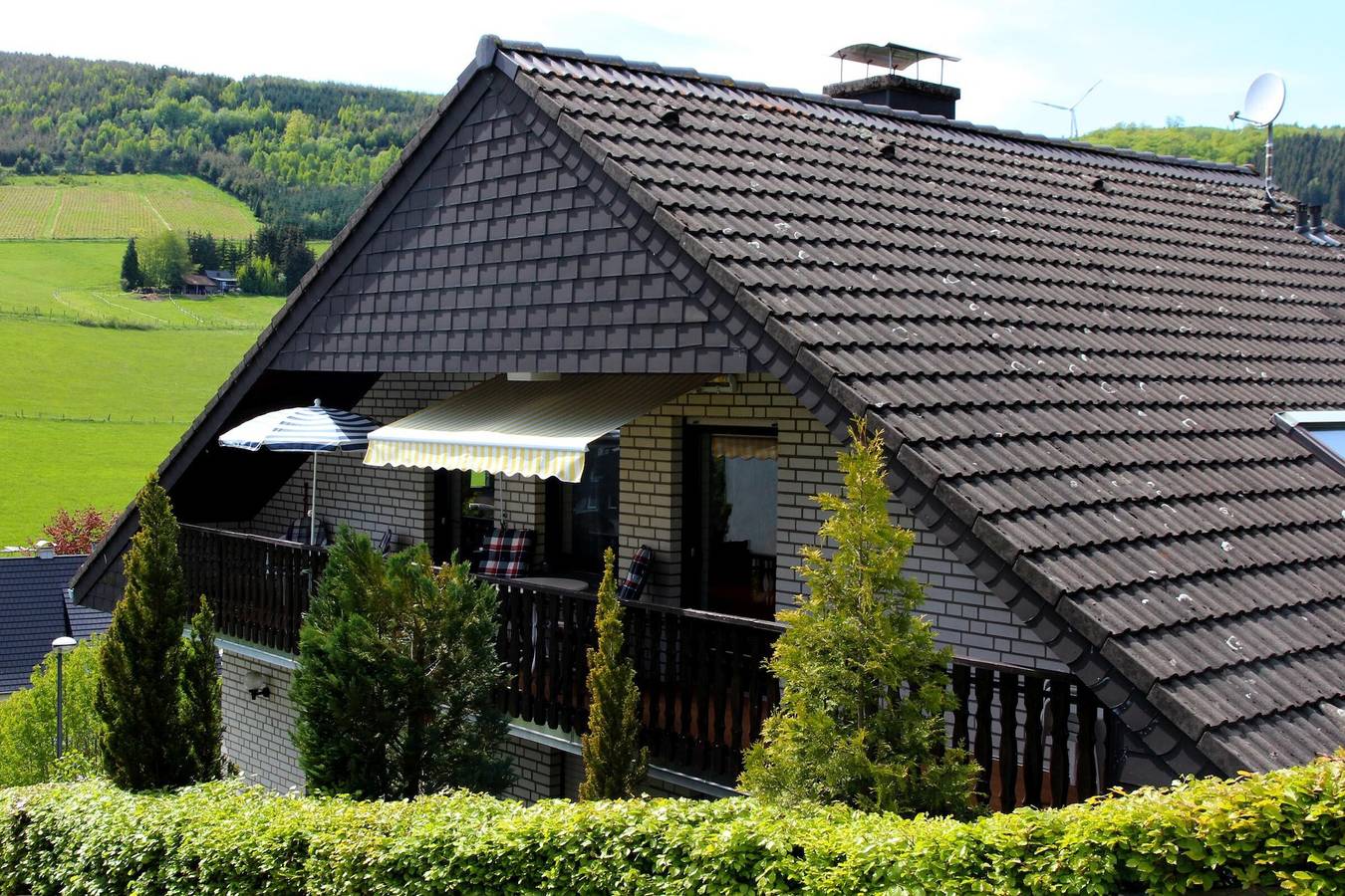 Ganze Wohnung, Apartment 'Helene' mit Gemeinschaftsgarten und Balkon in Olsberg, Hochsauerlandkreis
