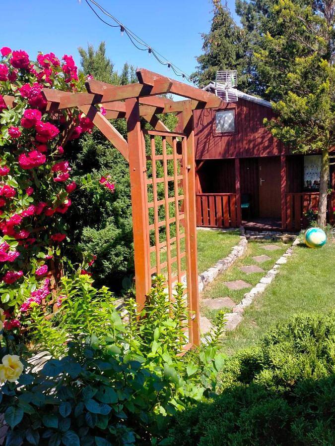 Domek letniskowy dla 5 osób, z ogród i widok w Zalew Wiślany