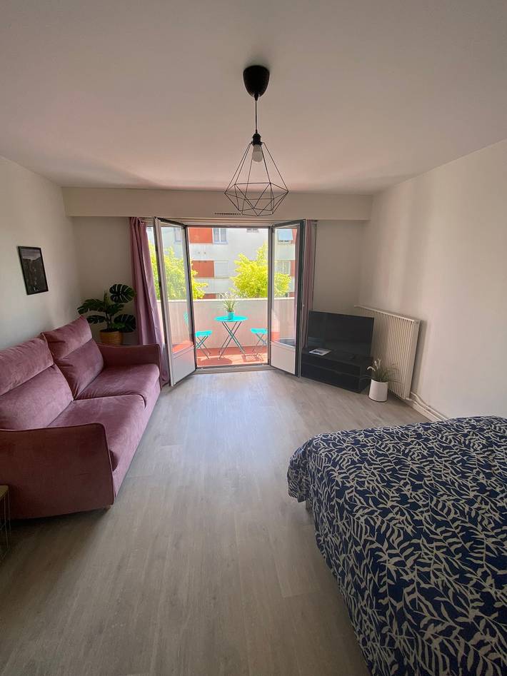 Studio für 4 Personen, mit Balkon und Garten - 1
