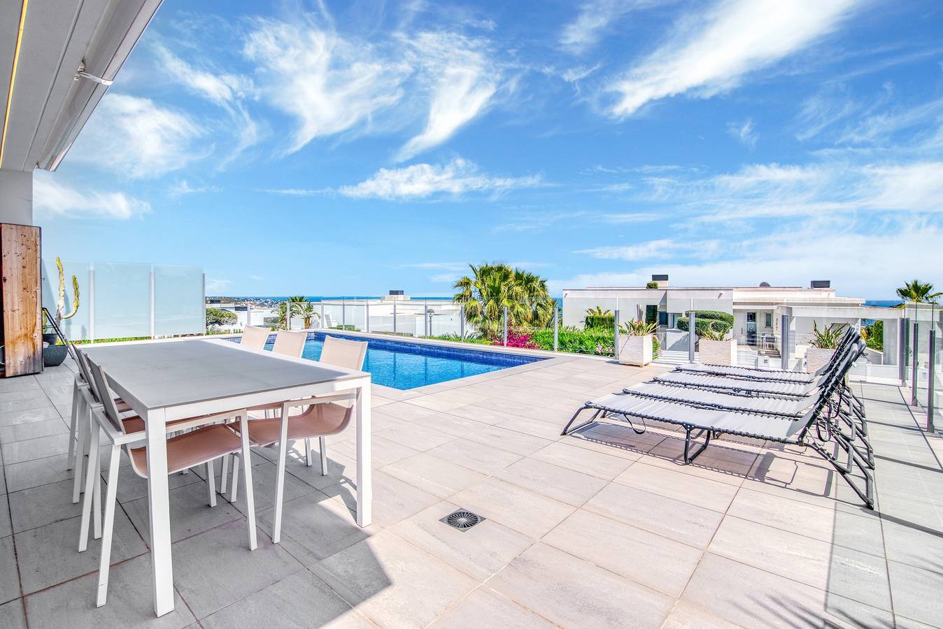Villa "Modern Seaview" con piscina privada y Wi-Fi in Benitachell, Costa Blanca