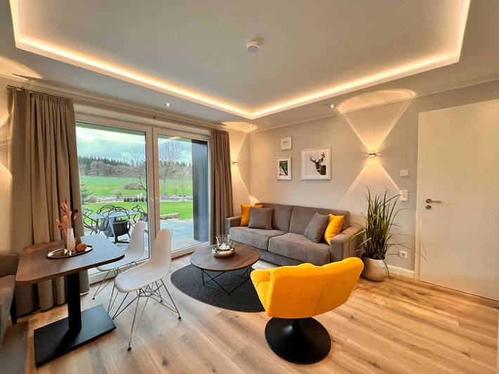 Hotel für 4 Personen, mit Terrasse und Garten sowie Sauna und Ausblick in Tecklenburger Land