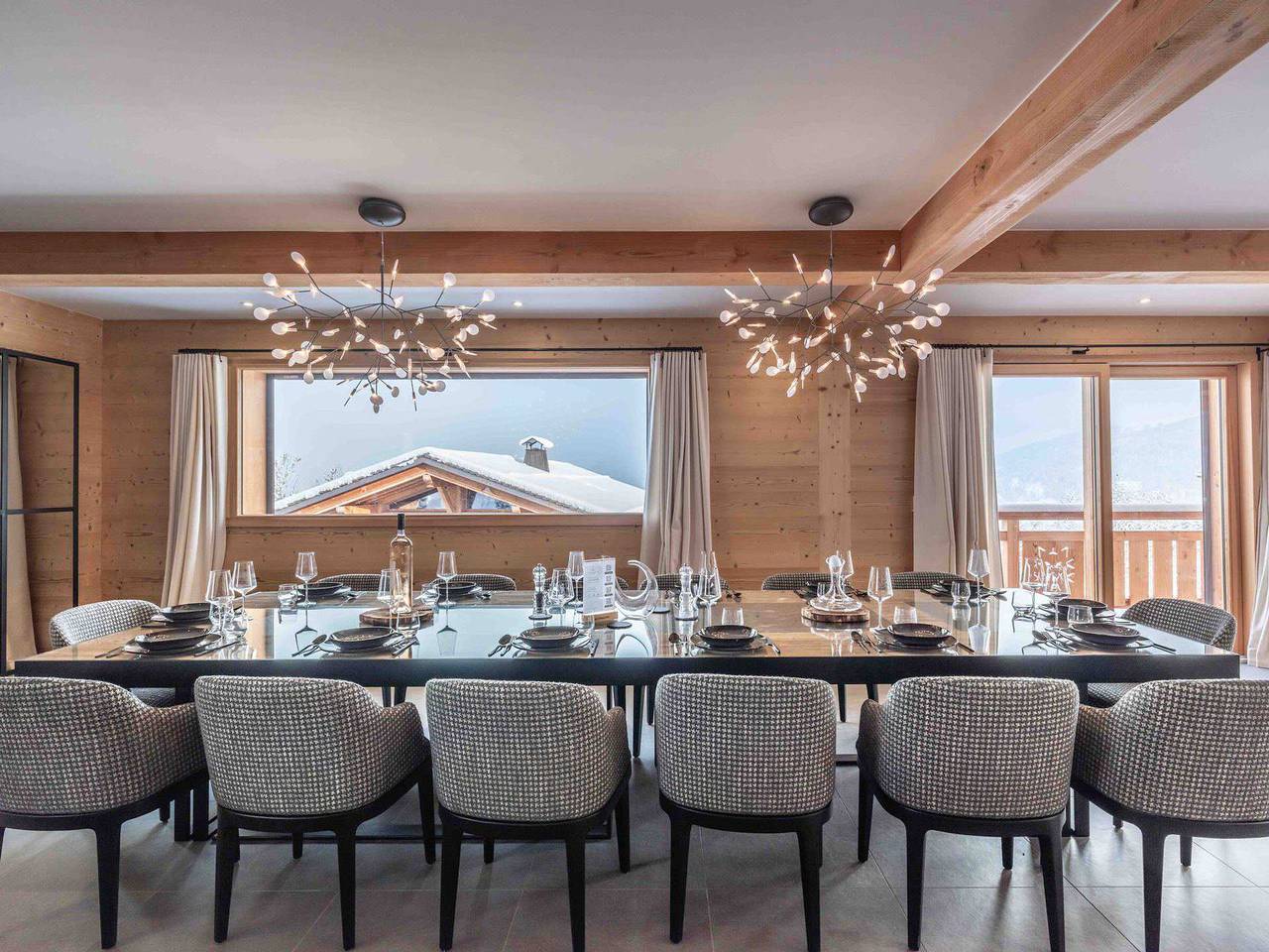 Chalet moderne à Combloux avec piscine et espace bien-être in Combloux, Pays du Mont-Blanc