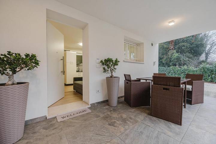 Gîte pour 4 personnes, avec Balcon et Terrasse ainsi que Jardin et Vue à Mogliano Veneto