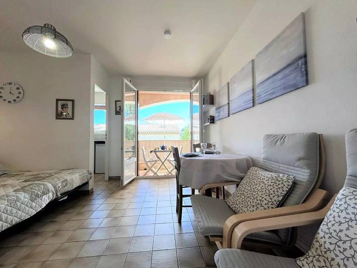 Studio pour 2 personnes, avec vue et balcon - 1