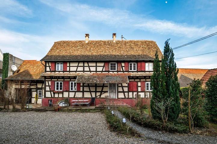 Location de vacances pour 10 personnes, avec Jardin à Blaesheim