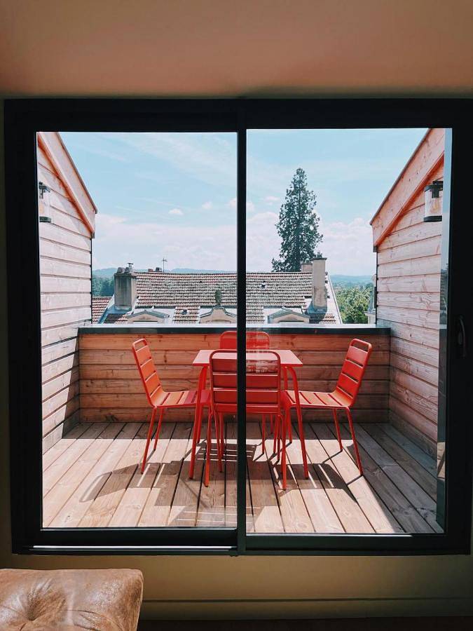 Location de vacances pour 4 personnes, avec terrasse et vue à Saint-Just-Saint-Rambert - 3