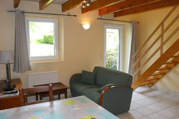 Gîte pour 2 personnes, avec terrasse et jardin à Rospez