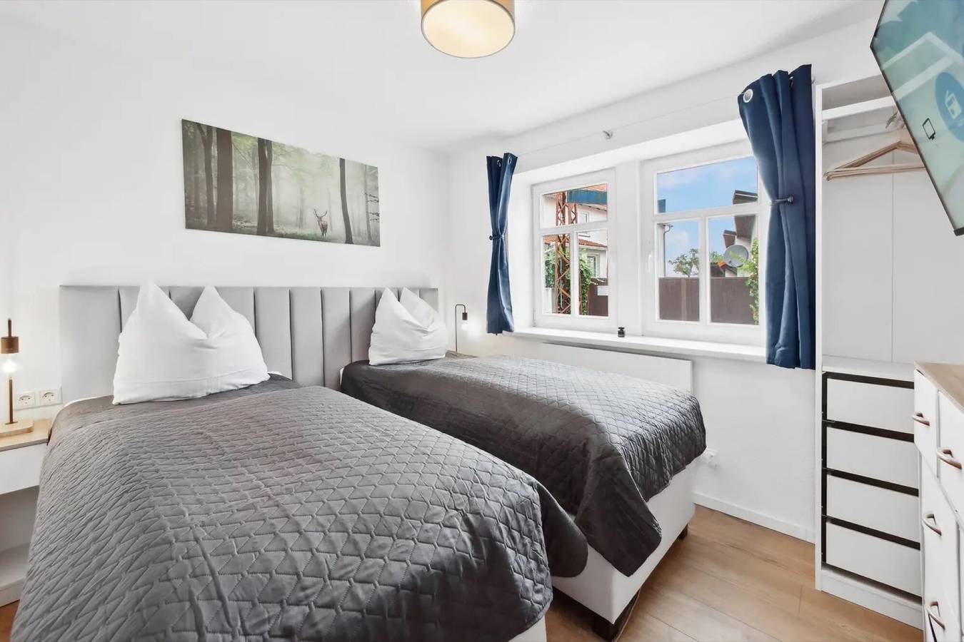Ganze Wohnung, Ferienwohnung 'Appartements Am Hainich - Elsbeere' mit Gemeinschaftsterrasse, Garten und Wi-Fi in Hörselberg-Hainich, Hainich