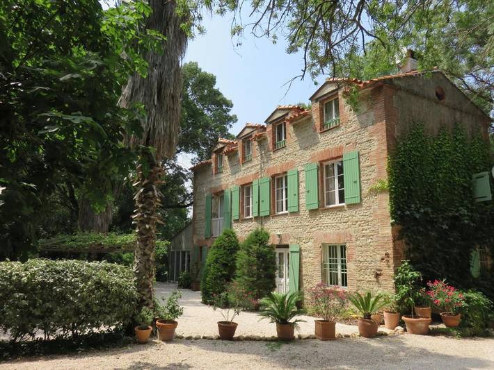 Villa pour 10 personnes, avec piscine et jardin, adapté aux familles à Perpignan