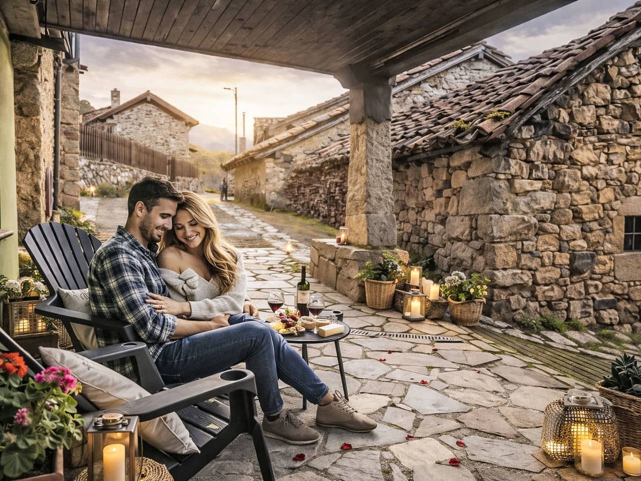 Berghütte mit Terrasse, Kamin und Jacuzzi, foto 12