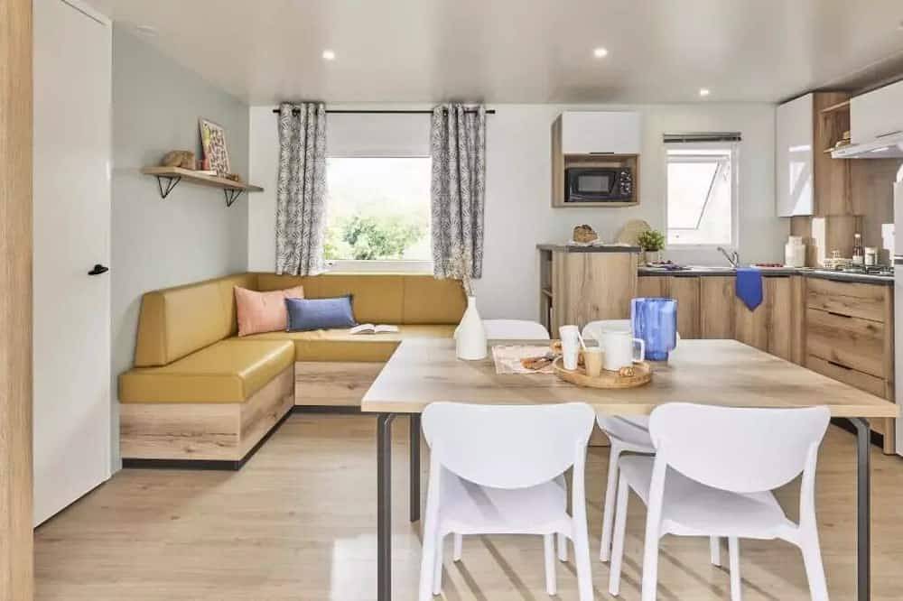 Camping Les Castors **** - Ostriconi mobile home 35 m², air-conditioned, 3 bedrooms for 6 people in Calvi, Calvi und Umgebung