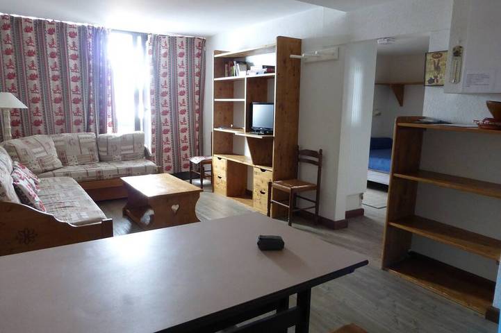 Location de vacances pour 6 personnes, avec balcon à Tignes