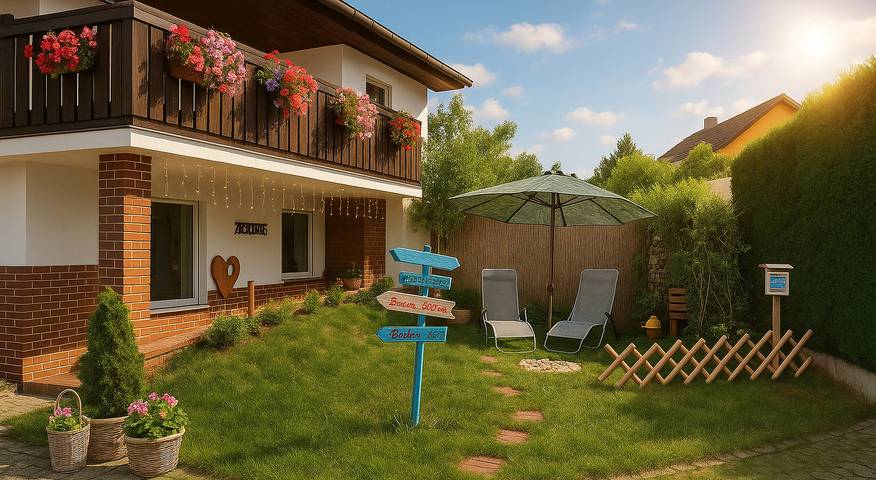 Ferienwohnung für 4 Personen, mit Garten und Ausblick, mit Haustier in Muhr am See - 4