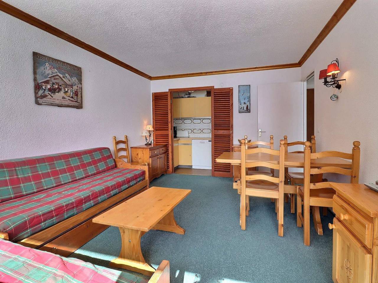 Apartamento entero, Apartamento soleado, Tv, Mascotas permitidas in Méribel-Mottaret, Les Allues