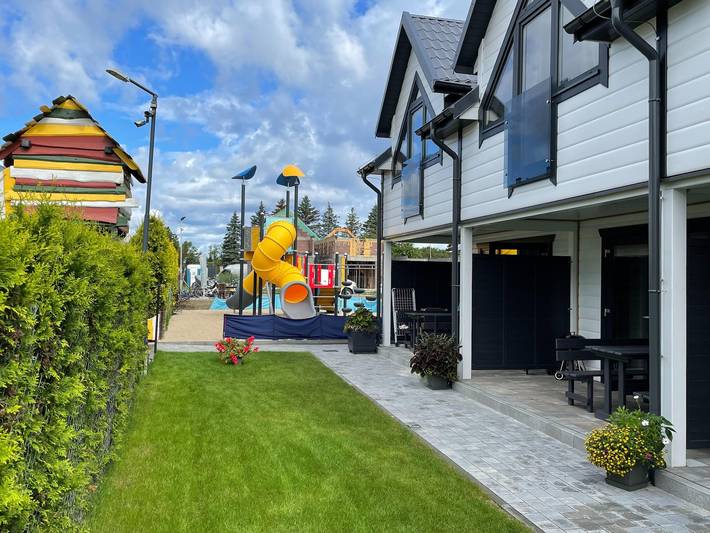 Ferienhaus für 7 Personen, mit Whirlpool und Terrasse sowie Sauna