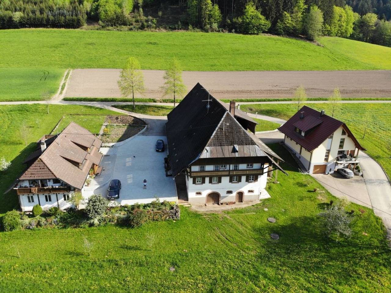 Ganze Ferienwohnung, Gästehaus Pfaffenhof - Ferienwohnung Pfaffenhof, 70qm, 2 Schlafzimmer, mit Terrasse, max. 4 Personen in Seelbach, Mittlerer Schwarzwald