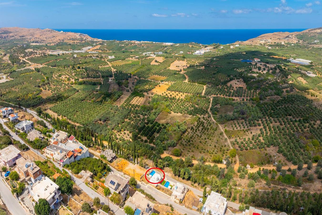 Villa für 4 Personen mit Garten in Roumeli, Rethymno und Umgebung
