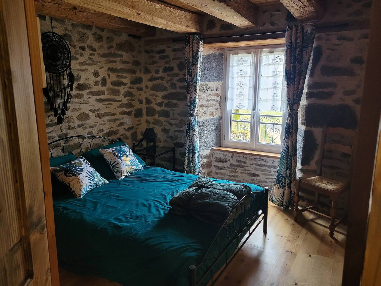 Ferienhaus 'Maison À La Campagne 4 À 9 Personne' mit privatem Garten & Klimaanlage in Alleuze, Region Saint-Flour