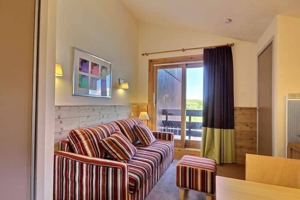 Ganze Wohnung, Gemütliches Studio-Kabine für 4 Pers. 50m von den Pisten, Balkon, Aufzug in Belle Plagne, La Plagne-Tarentaise