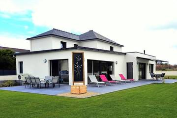 Location de vacances pour 10 personnes, avec jardin dans Kerfissien