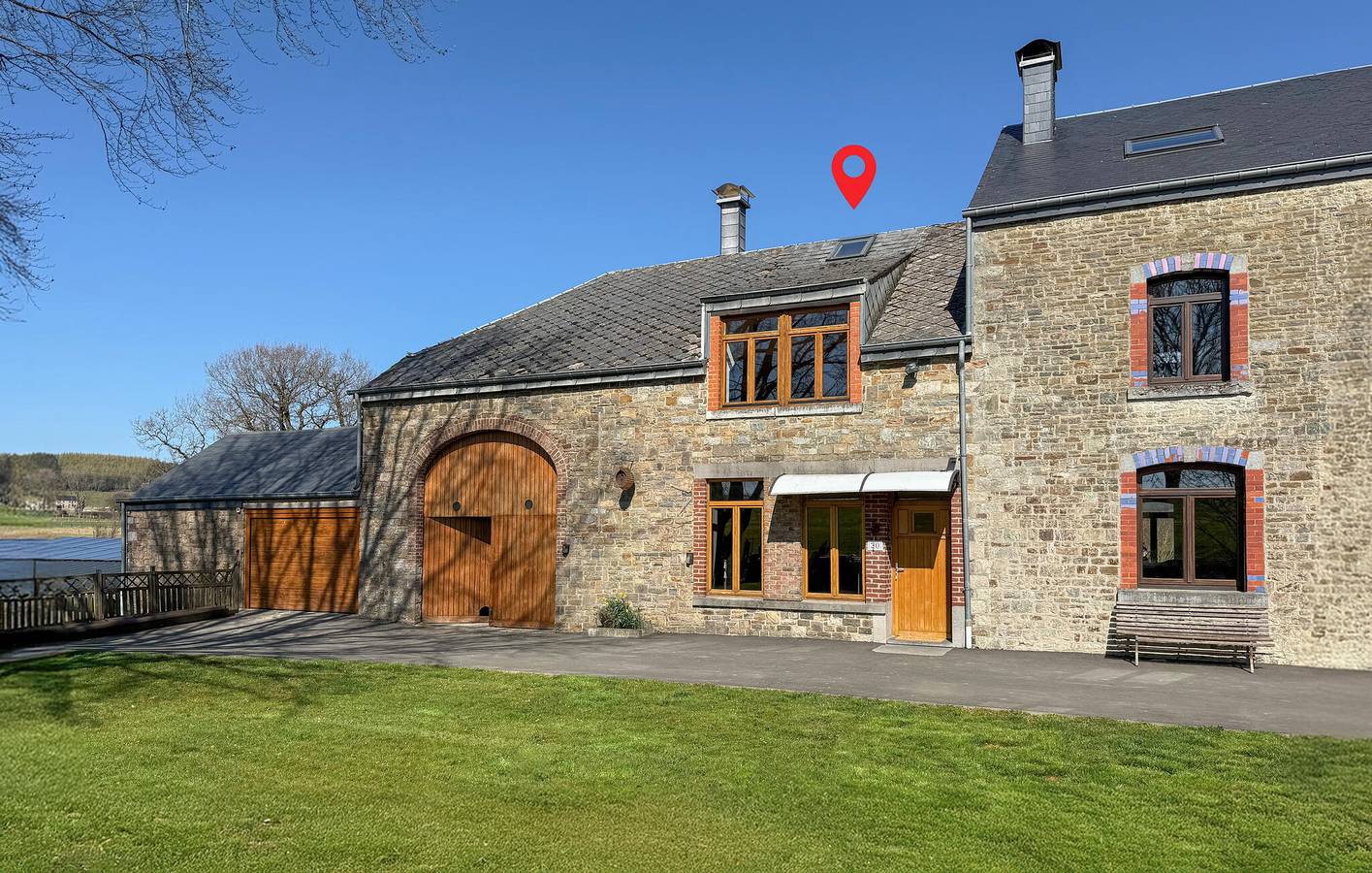 Vakantiehuis voor 4 personen met terras in Manhay, Provincie Luxemburg