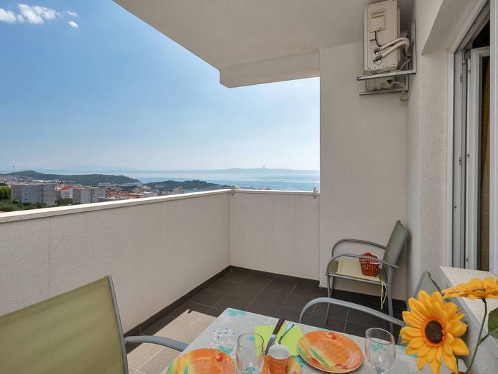 Ganze Wohnung, Wohnung in Zelenka mit Gemeinschaftspool in Makarska, Makarska Riviera