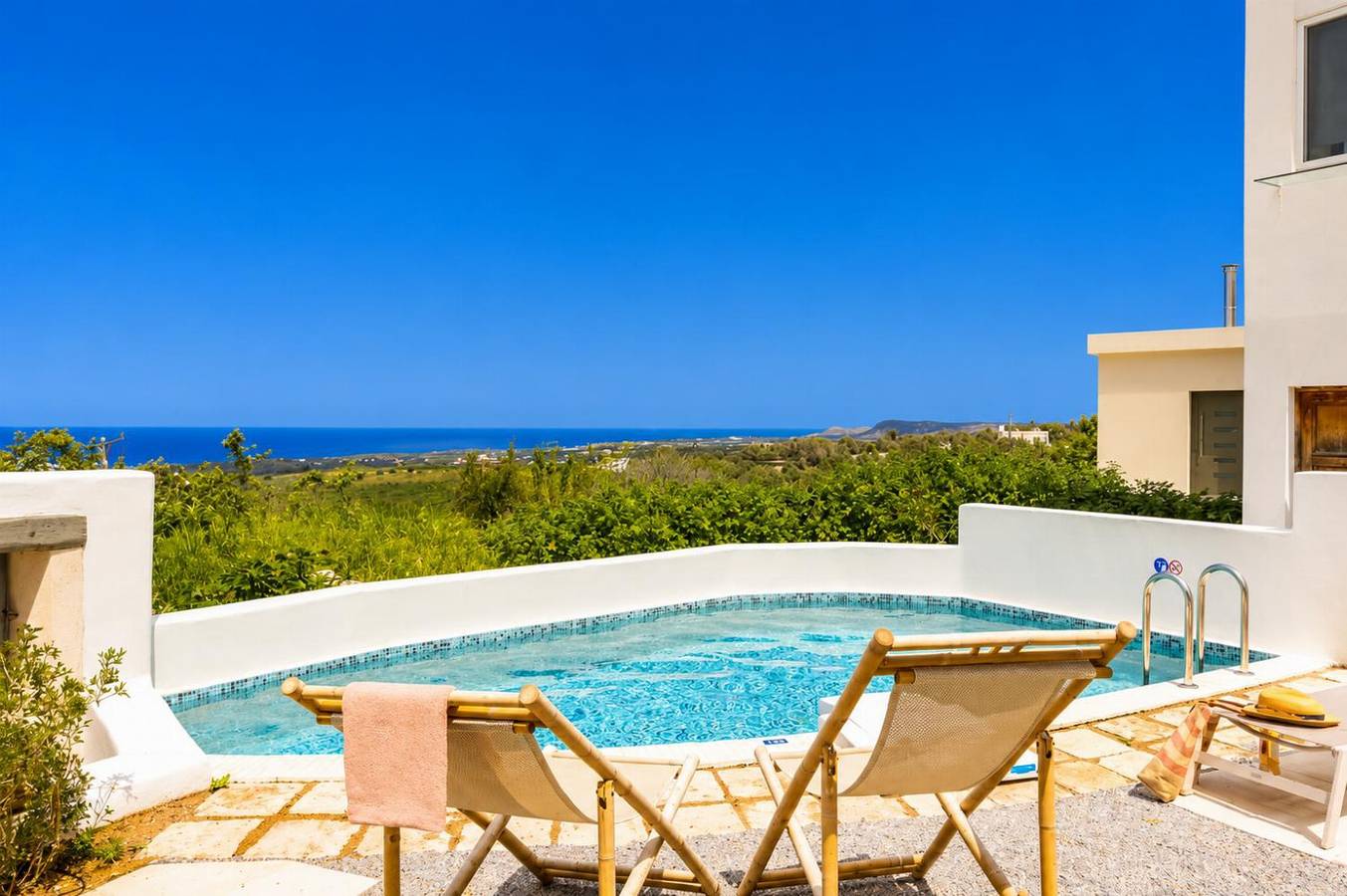 Villa für 6 Personen mit Terrasse in Mesi, Rethymno und Umgebung