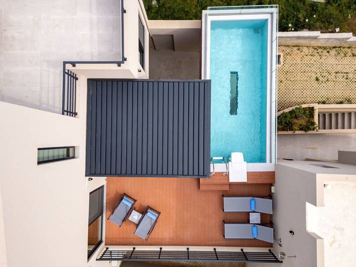 Ferienhaus für 6 Personen, mit Balkon und Pool in Plakias - 2