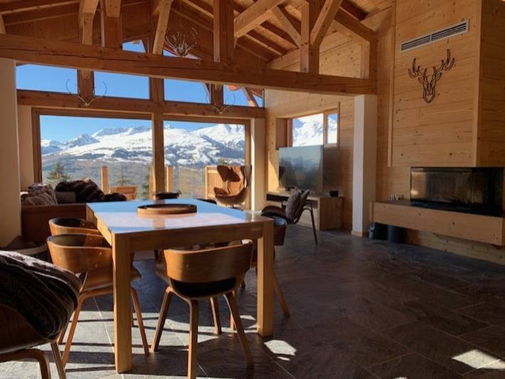 Chalet pour 10 personnes, avec terrasse