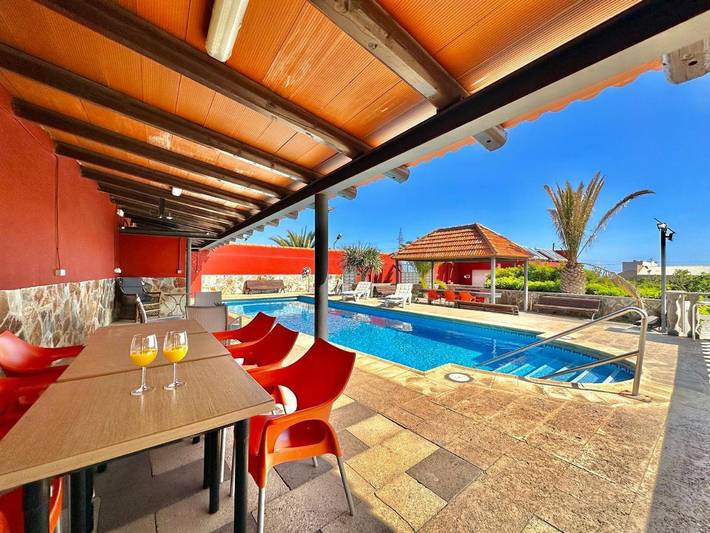 Casa rural para 6 personas, con jardín y piscina en Arafo - 4