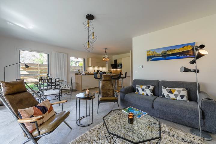 Gîte pour 4 personnes, avec jardin et terrasse à Saint-Jorioz - 2