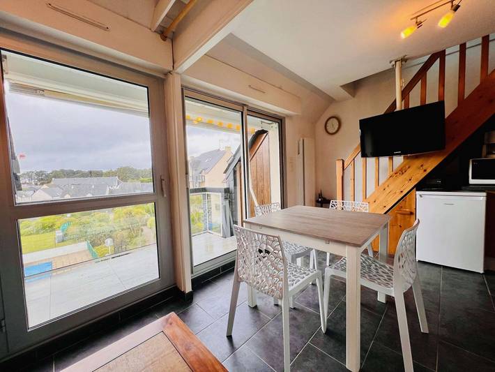 Ganzes Studio, Quiberon - Studio für 4 mit Pool & Parkplatz in Quiberon, Côte des Mégalithes