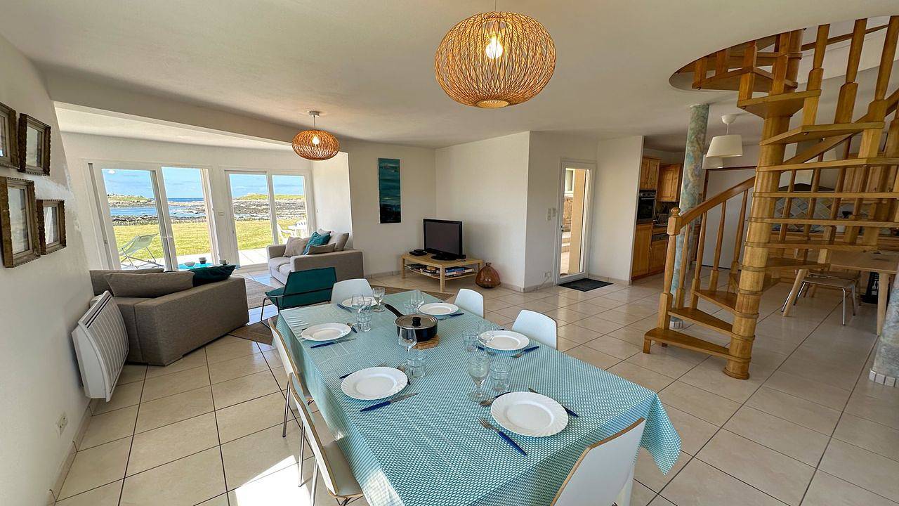 Maison de vacances pour 9 personnes avec jardin in Portsall, Ploudalmézeau