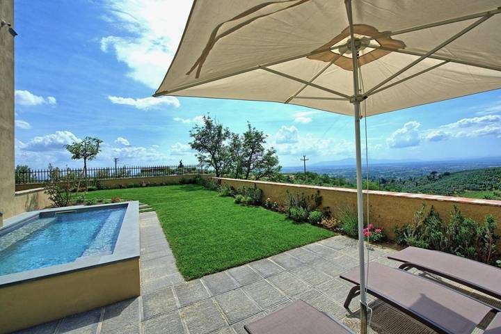 Villa pour 4 personnes, avec jardin ainsi que vue et piscine à Vinci - 3