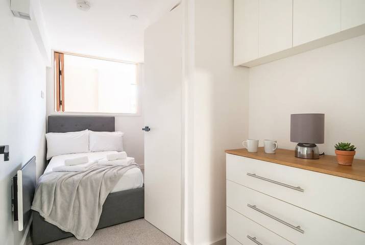 Ganze Wohnung, Stunning 2 Bedroom Manchester Apartment w Balcony in Manchester, Greater Manchester