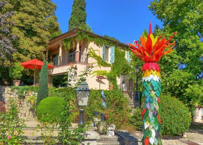 Villa pour 10 personnes, avec balcon et sauna ainsi que vue et piscine - 1