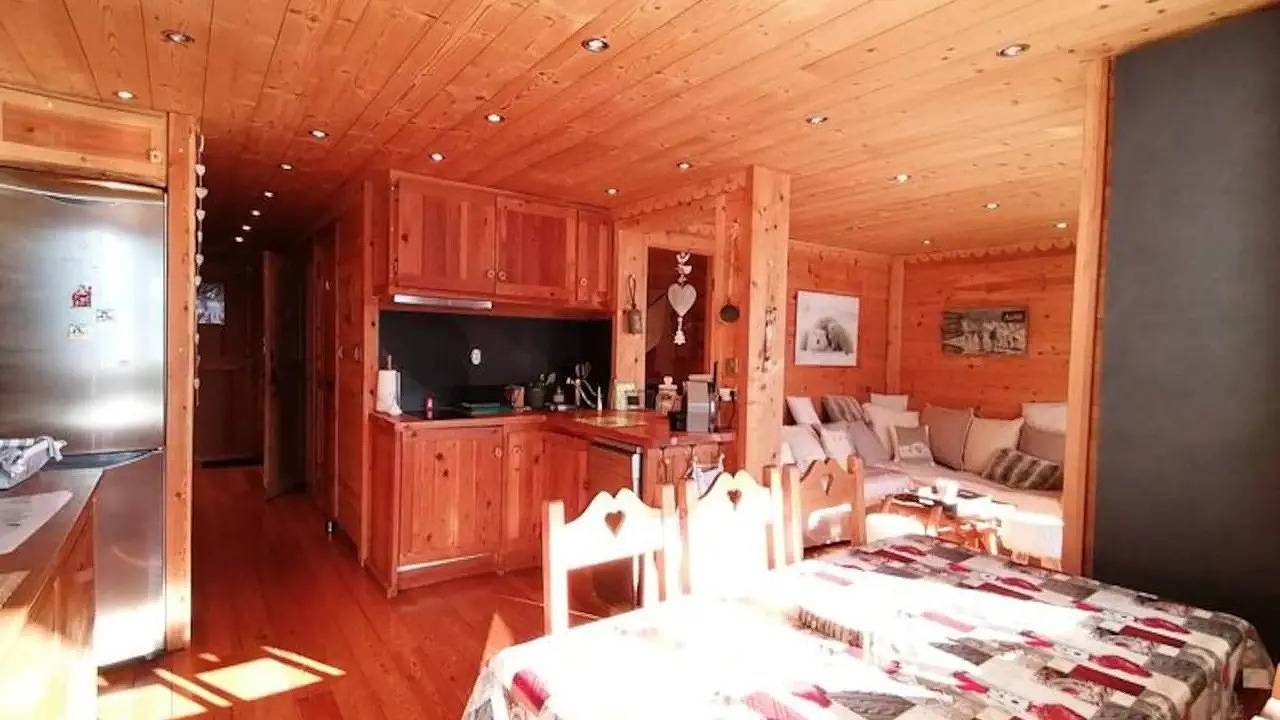 Apartamento vacacional entero, Ferienwohnung für 6 Personen (48 m²) in Pra Loup in Pra-Loup, Uvernet-Fours