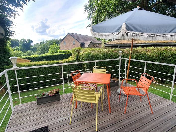 Charmante Gîte in der Nähe des Robertviller See in In der Bivelt, Weismes