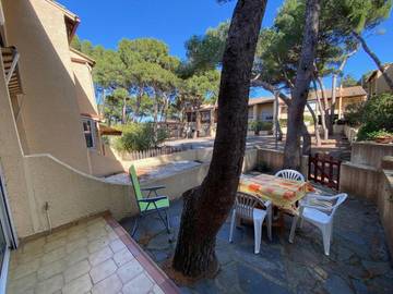Gîte pour 4 personnes, avec terrasse dans Plage La Franqui