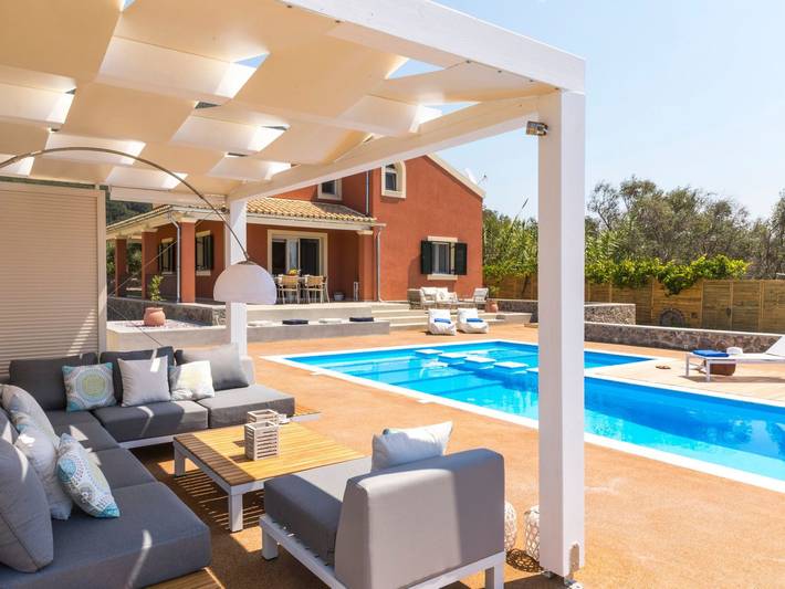 Bungalow für 4 Personen, mit Garten und Pool auf Korfu - 2