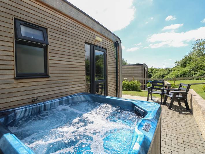 Hut for 4 people on the Isle of Wight
