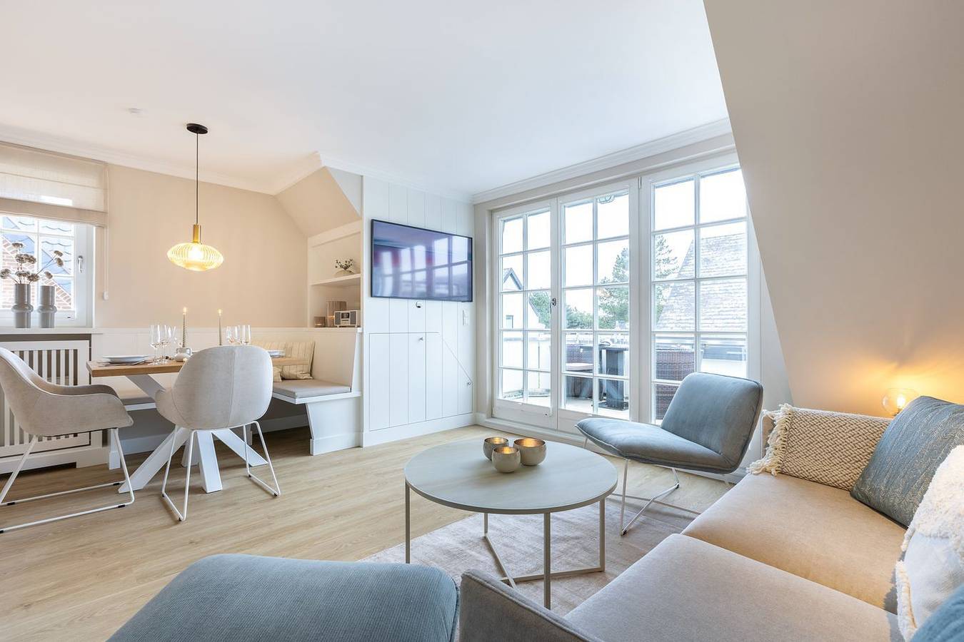 Ganze Wohnung, Genießen Sie Ihren Urlaub in großzügigen Räumlichkeiten in Wenningstedt, Sylt