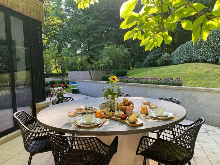 Chambre d’hôte pour 2 personnes, avec vue et jardin