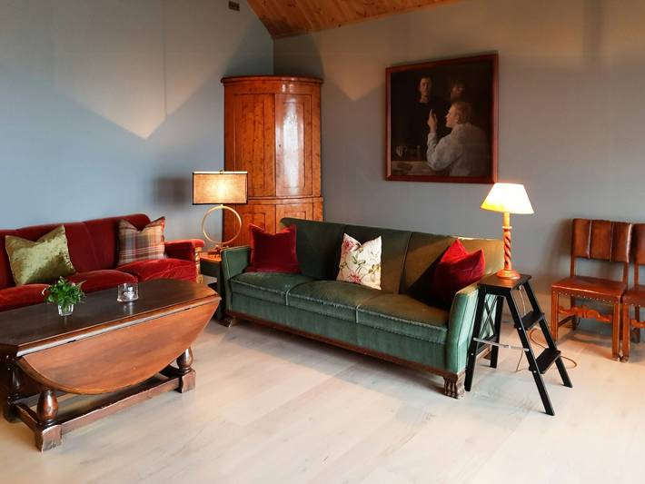 Private Hütte mit schöner Aussicht in der Nähe von Oslo in Stange
