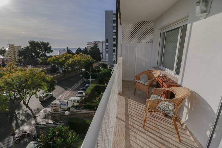 Ferienwohnung für 4 Personen, mit Balkon und Garten sowie Meerblick in Benalmádena - 4