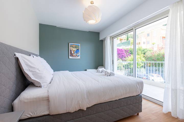 Gîte pour 4 personnes, avec vue sur l’océan ainsi que balcon et piscine à Villefranche-sur-Mer - 4