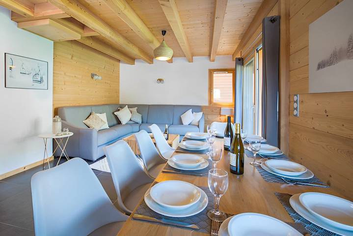 Chalet pour 10 personnes, avec jardin ainsi que balcon et piscine à Morzine - 3