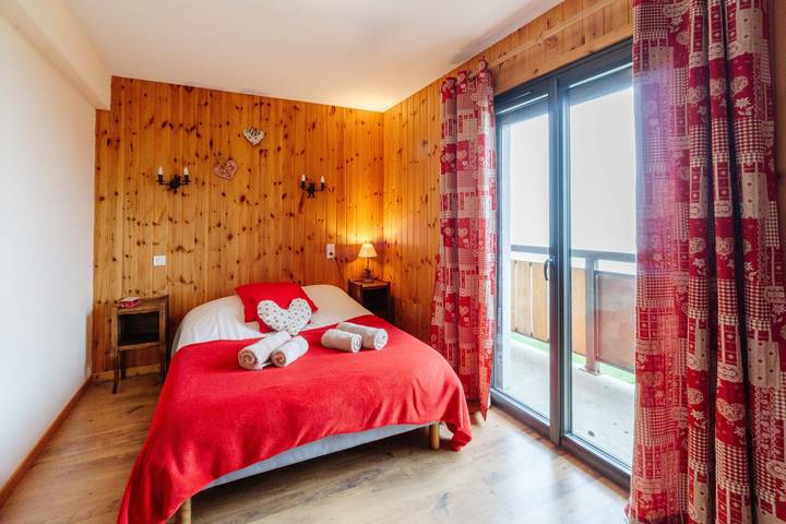 Appartement de vacances pour 8 personnes, avec Balcon et Jardin en Savoie